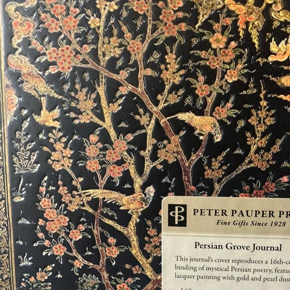 Pauper Press:Persian GroveDecorative Journal- 8”x6”- ribbon bookmark- 160 pages - Picture 5 of 16